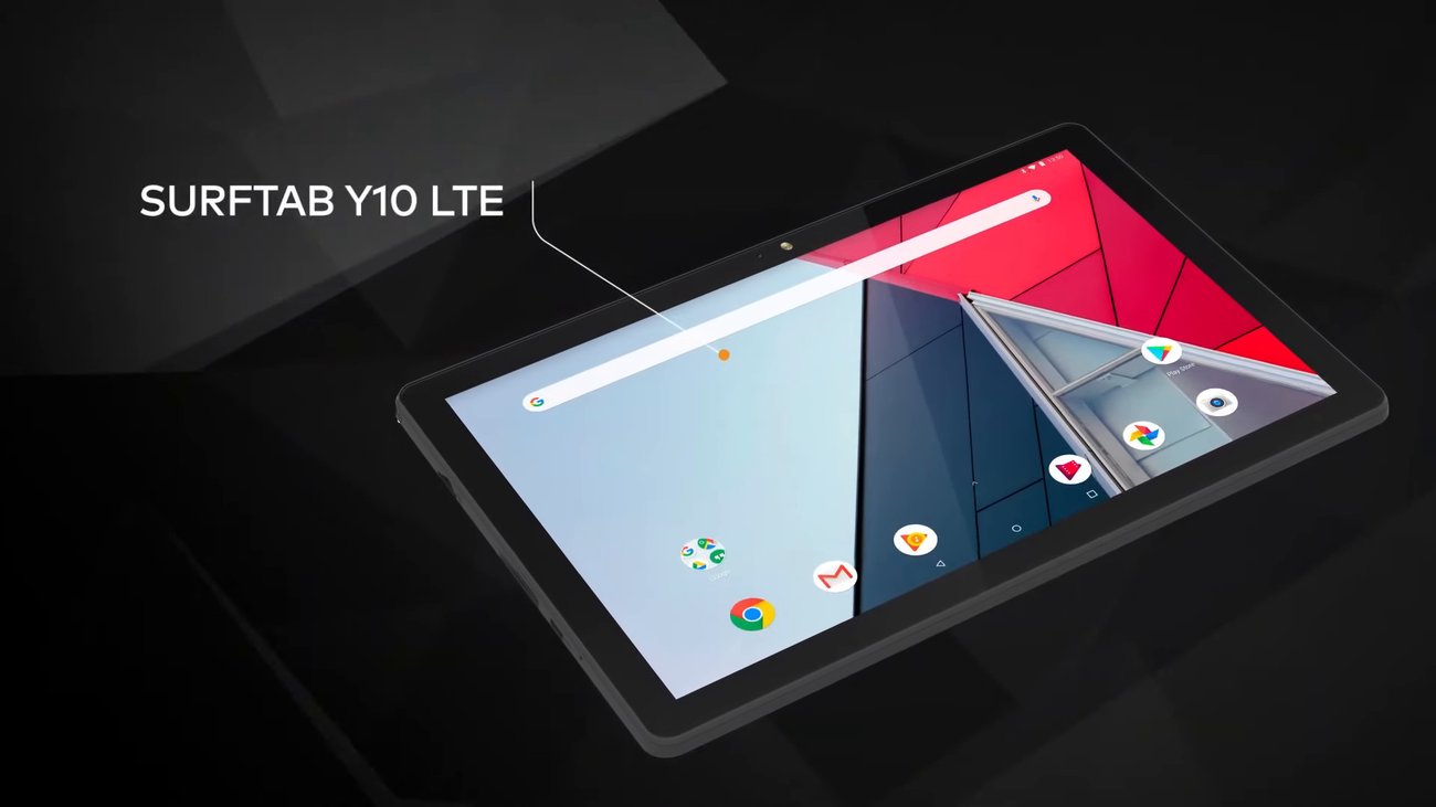 Trekstor Surftab Y10: Günstiges Tablet mit LTE