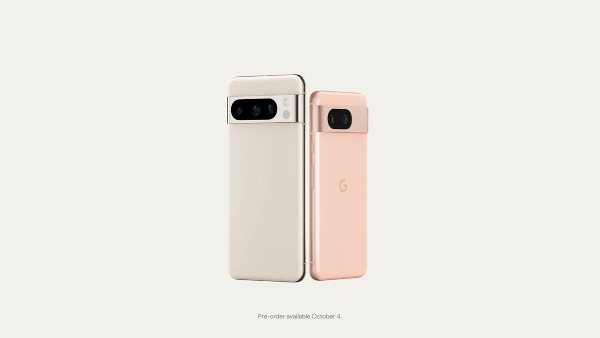 Pixel 8 und Pixel 8 Pro: Erster Teaser von Google