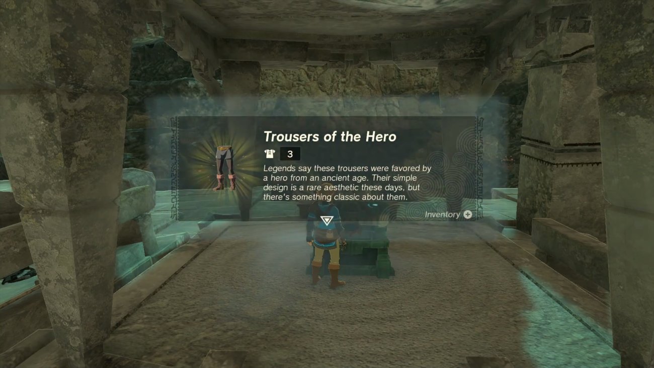 Zelda Tears of the Kingdom: Ursprungshose finden