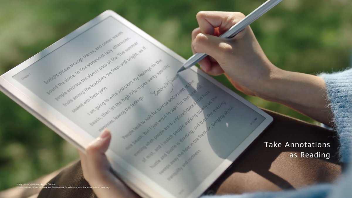 Huawei MatePad Paper: Neuer E-Reader vorgestellt Huawei MatePad Paper: Neuer E-Reader vorgestellt