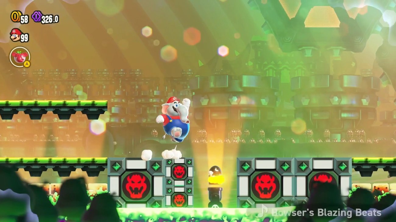 Super Mario Bros. Wonder: Blüteninseln-19 Festival der Fäuste