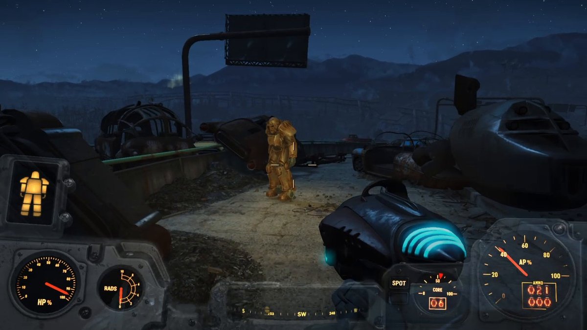 Fallout 4: T-45 Powerrüstung (Highway) - Fundort