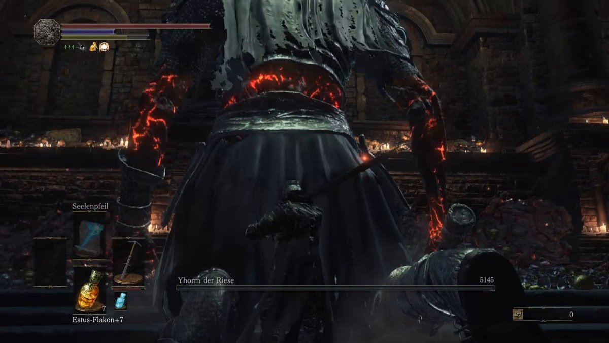 Dark Souls 3: Yhorm der Riese - Bosskampf