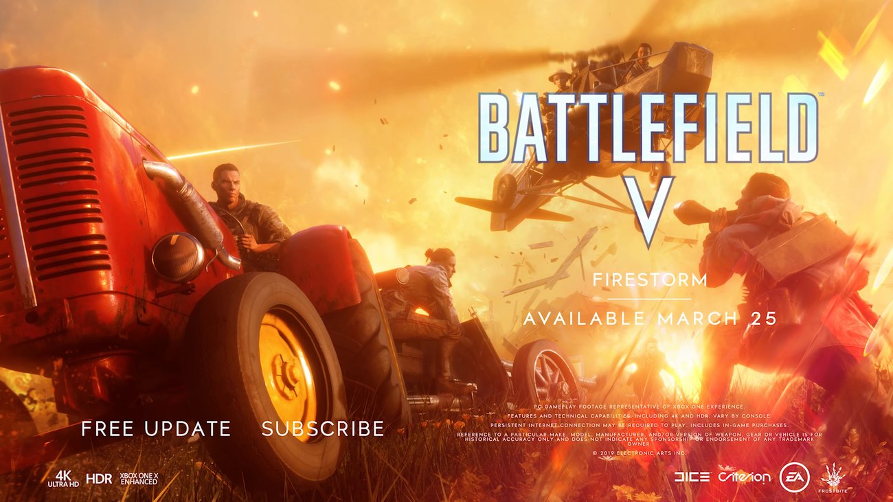 Battlefield 5 - Firestorm - Gameplay Trailer
