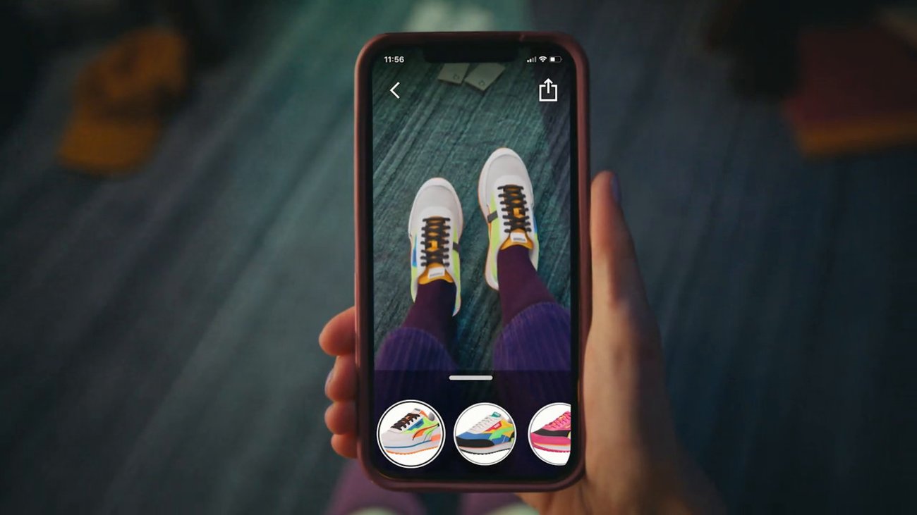 Für Apple-Nutzer: Schuhe bei Amazon virtuell anprobieren