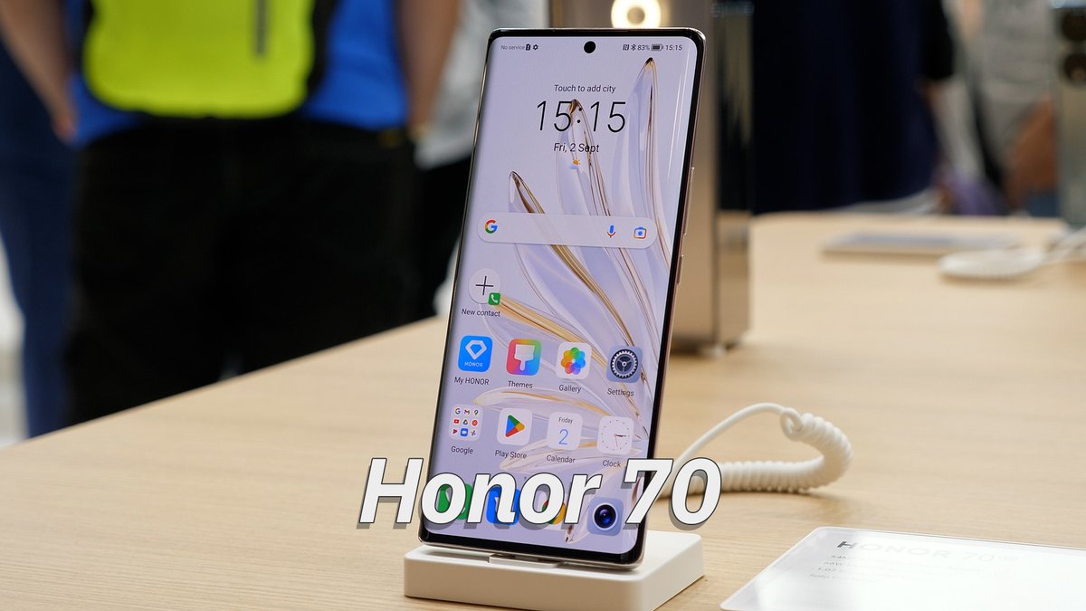 Honor 70 im Hands-On – GIGA@IFA
