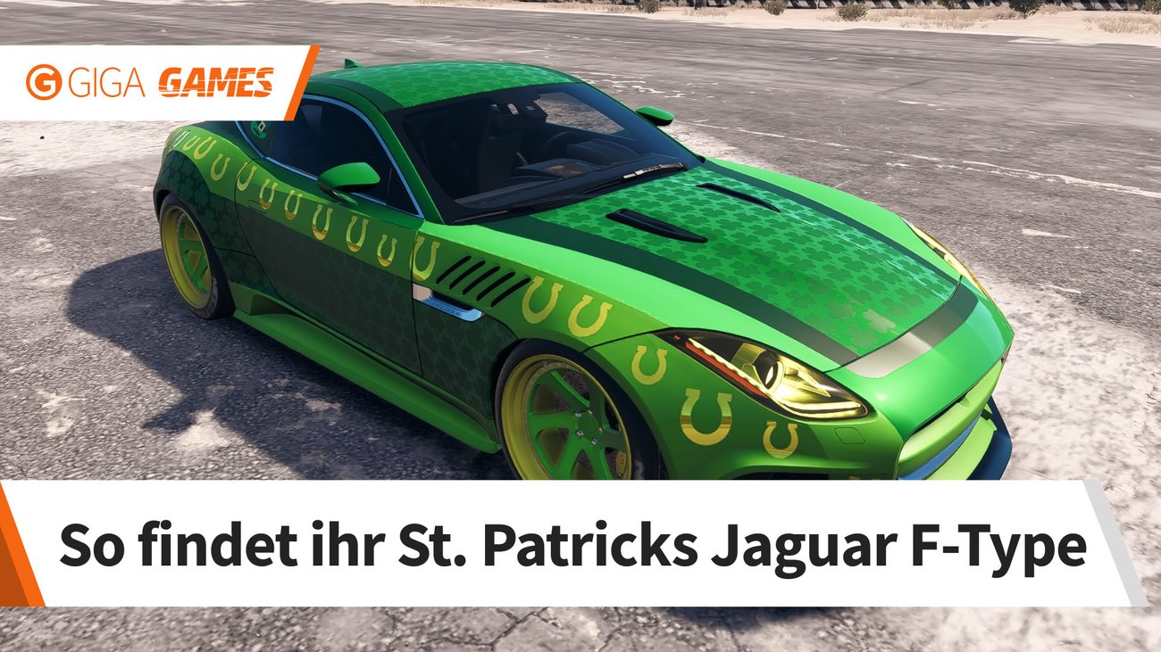 Need for Speed Payback: Stillgelegtes Auto - St. Patricks Jaguar F-Type - Fundort