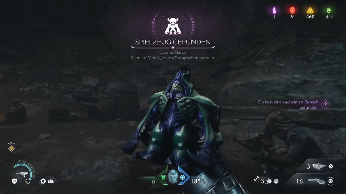 Doom The Dark Ages: Gelber Schlüssel und Spielzeug "Cosmic Baron" - Fundort Doom The Dark Ages: Gelber Schlüssel und Spielzeug "Cosmic Baron" - Fundort