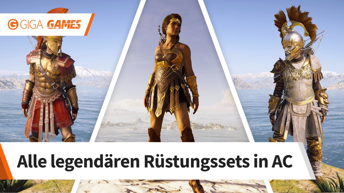 Assassin's Creed Odyssey: Alle legendären Rüstungssets im Video Assassin's Creed Odyssey: Alle legendären Rüstungssets im Video