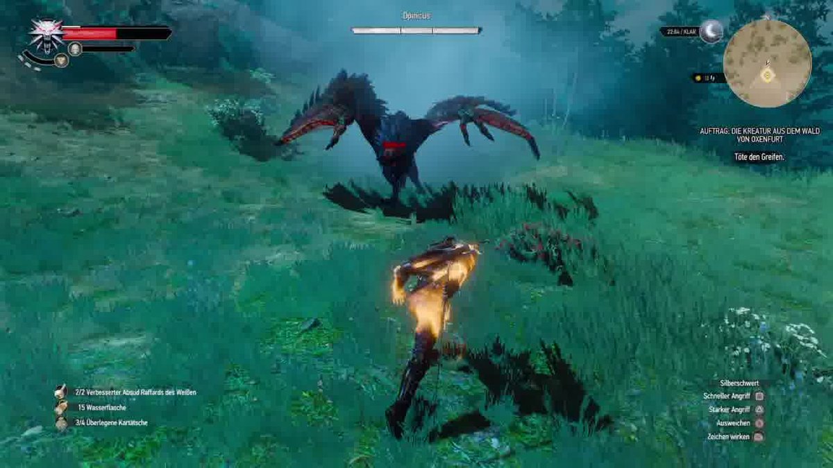 The Witcher 3: Bosskampf - Opinicus The Witcher 3: Bosskampf - Opinicus