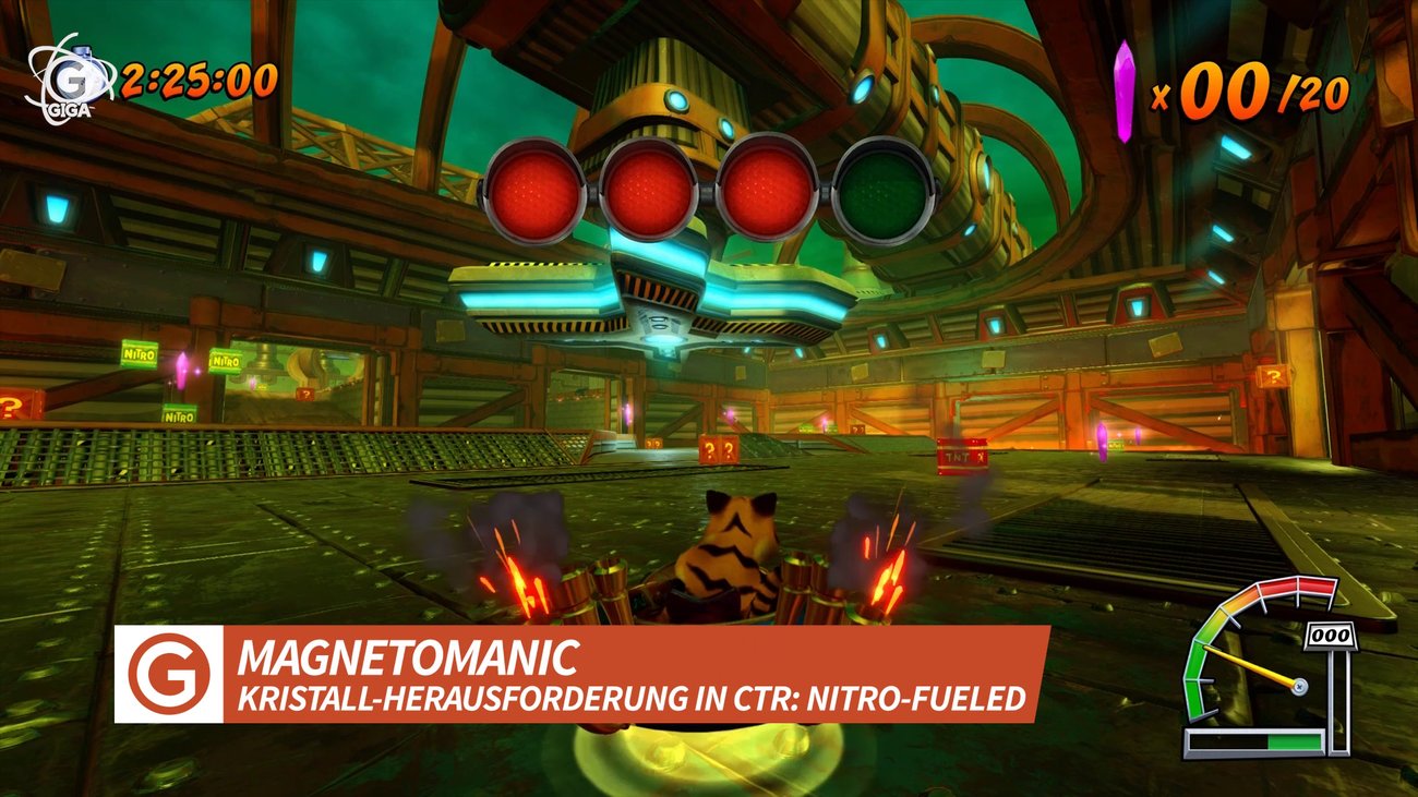 Crash Team Racing - Nitro-Fueled: Kristall-Herausforderung in Magnetomanie