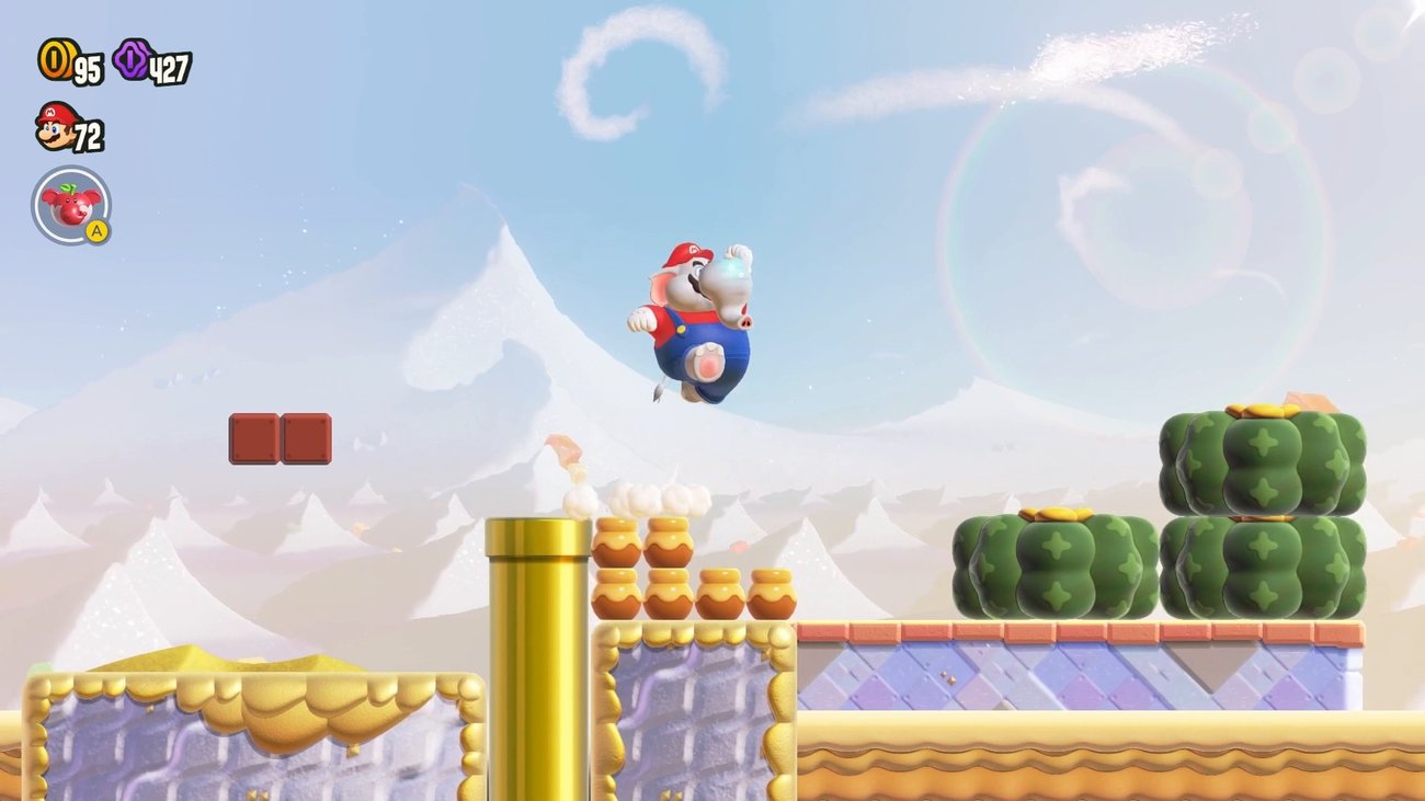 Super Mario Bros. Wonder: W4-1 Bahn frei für die Armad-Bande