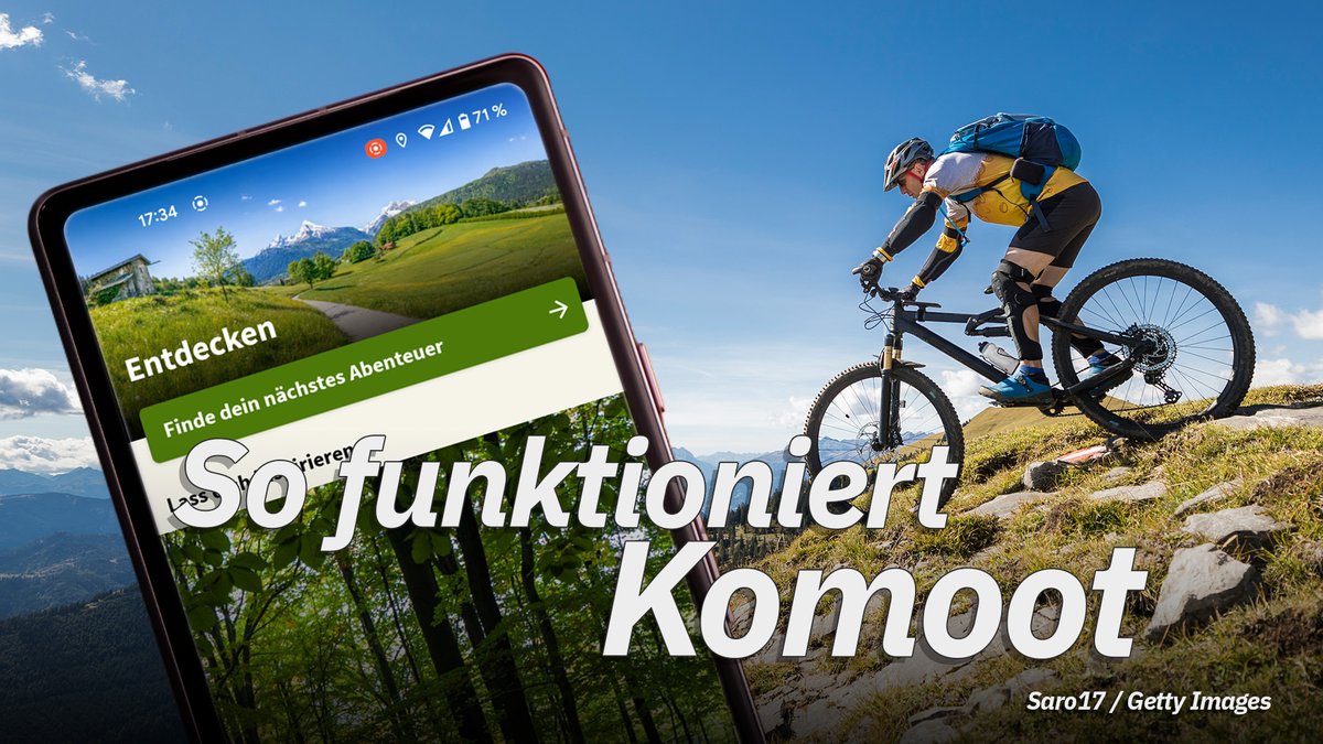 So funktioniert Komoot