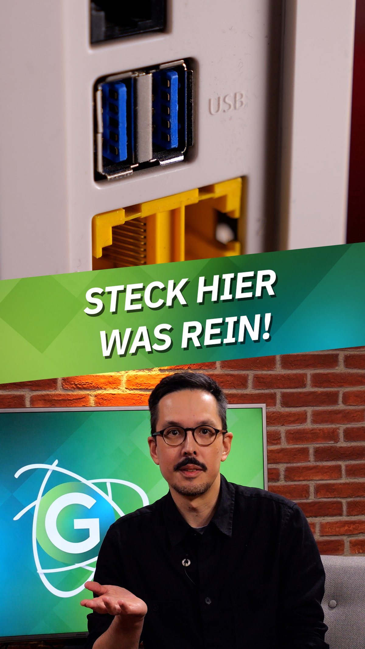 USB-Ports an der Fritzbox: Steck hier was rein!