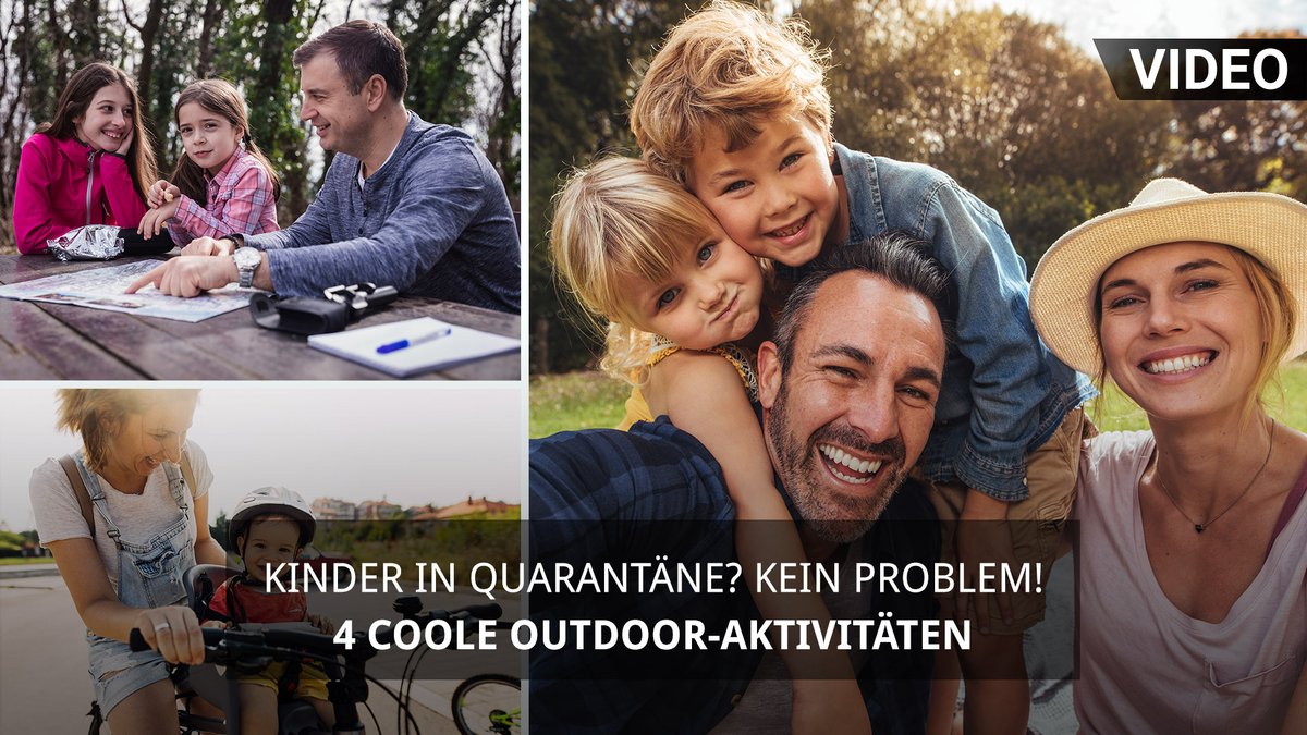Kinder in Quarantäne? Kein Problem! 4 coole Outdoor-Aktivitäten Kinder in Quarantäne? Kein Problem! 4 coole Outdoor-Aktivitäten