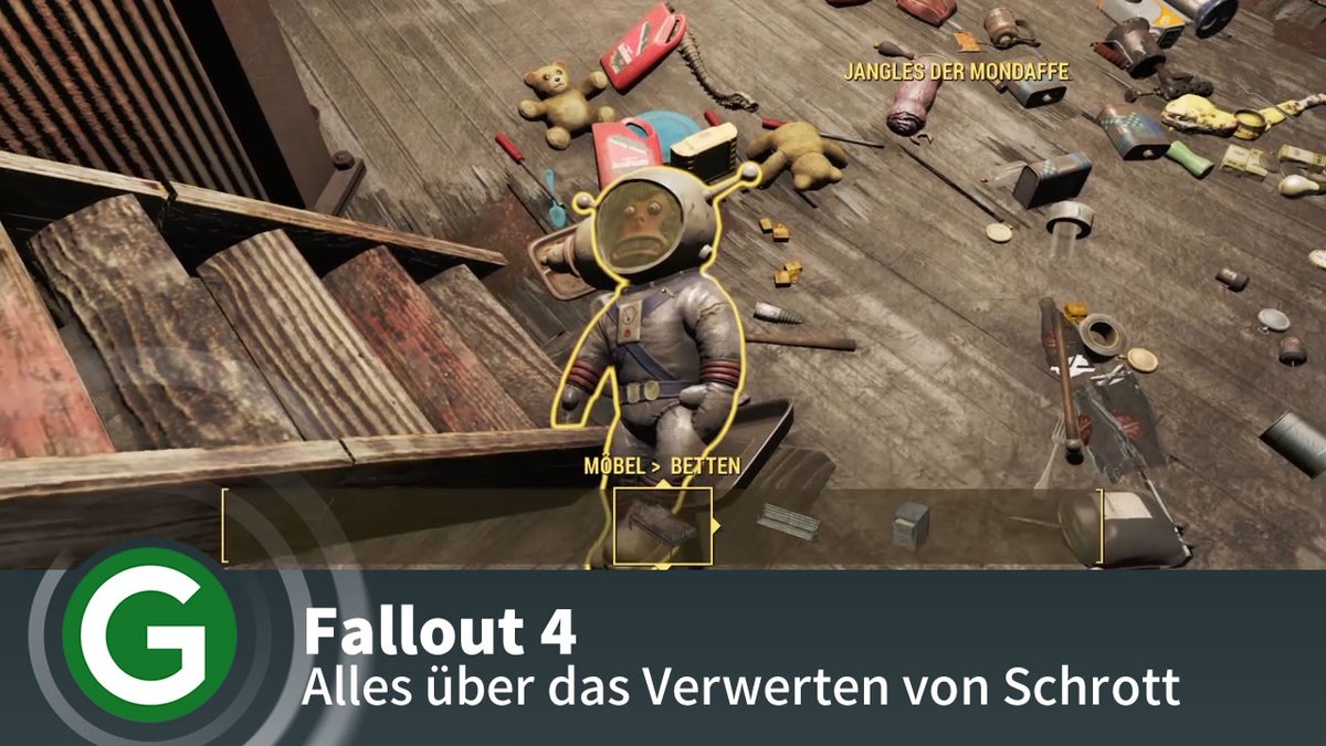Fallout 4: So verwertet ihr Schrott