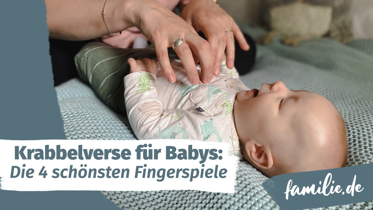 Krabbelverse für Babys: Die 4 schönsten Fingerspiele