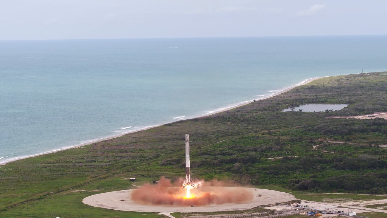SpaceX – Falcon 9 Landung