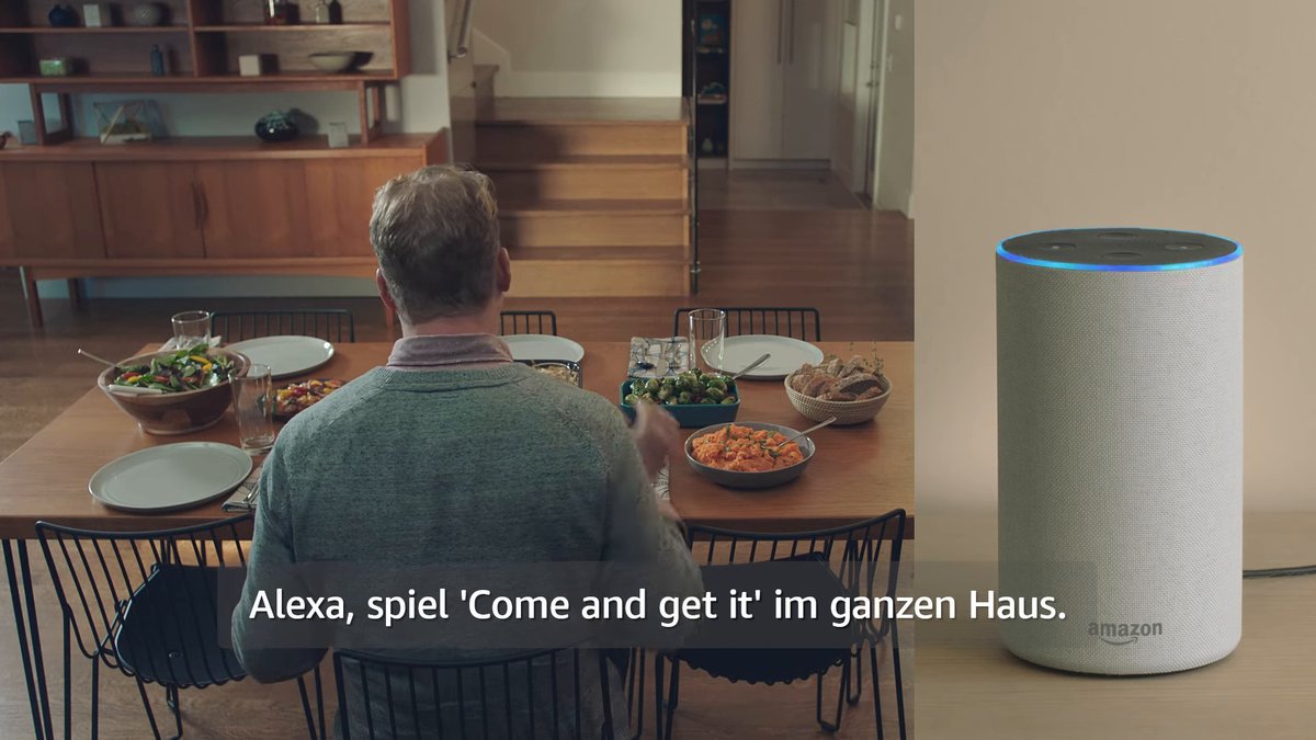 Alexa spielt Musik im ganzen Haus Alexa spielt Musik im ganzen Haus