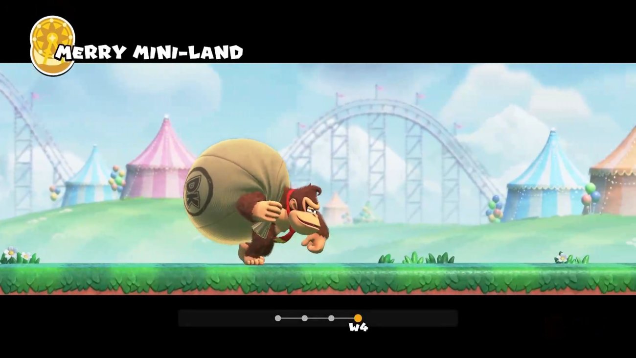 Mario vs. Donkey Kong: Welt 4 – Munteres Miniland