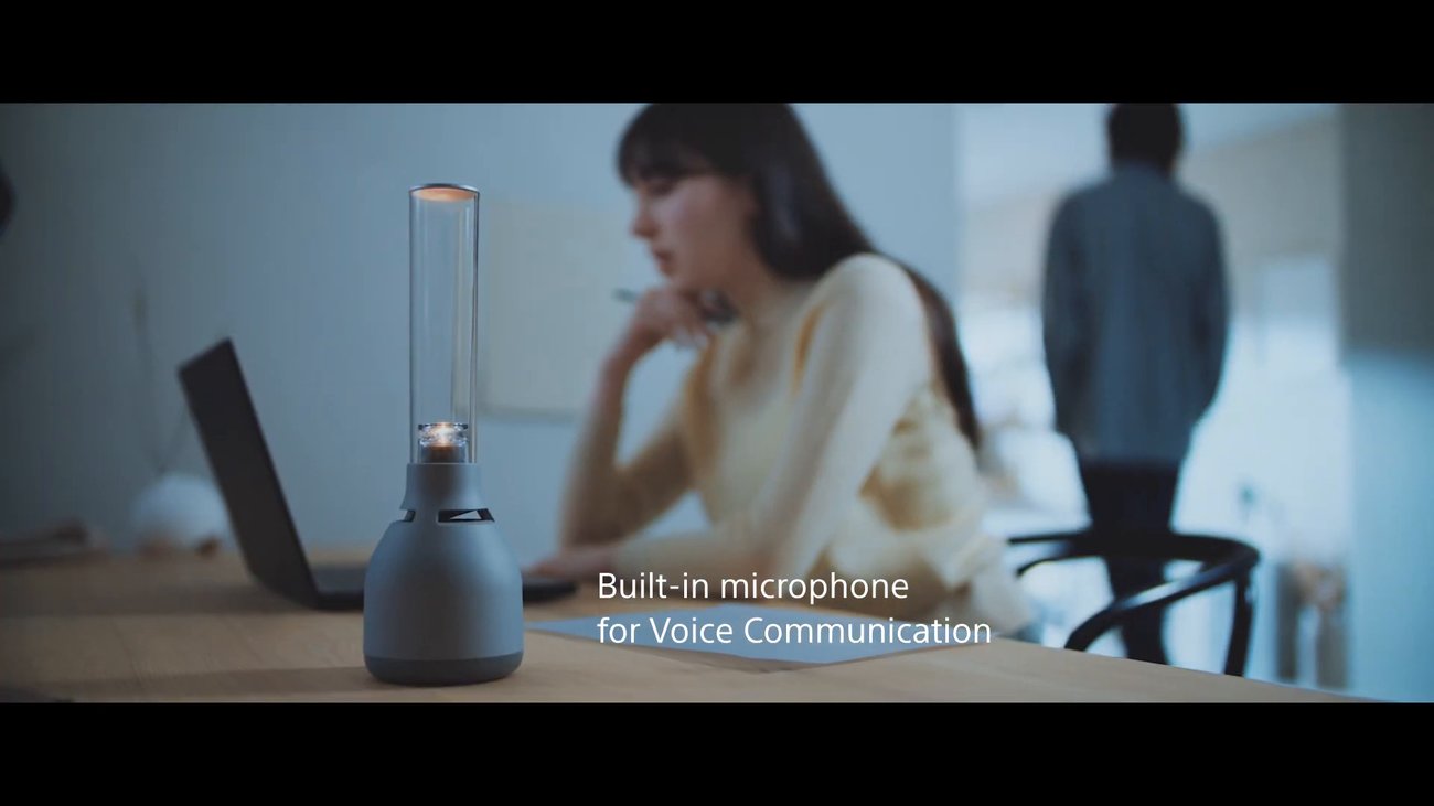Sony LSPX-S3: Bluetooth-Lautsprecher mit Kerzenlicht