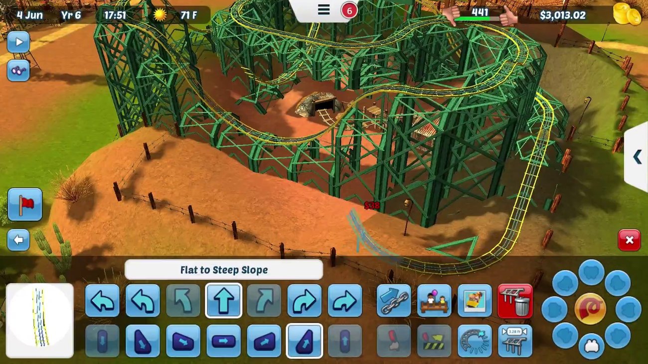 Rollercoaster Tycoon 3 - iOS-Trailer