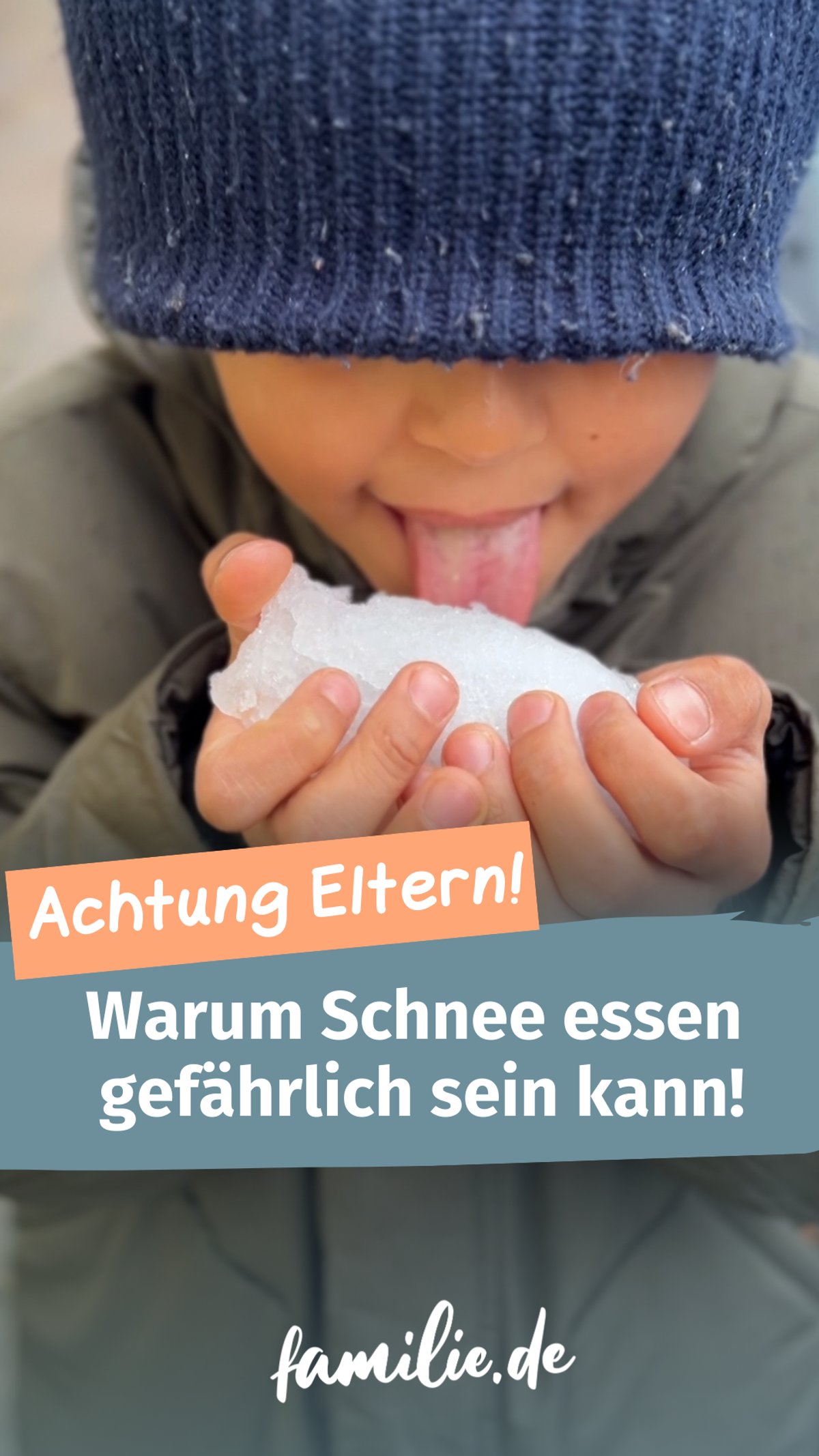 Achtung&#x20;Eltern&#x21;&#x20;Warum&#x20;Schnee&#x20;essen&#x20;gef&#x00E4;hrlich&#x20;sein&#x20;kann&#x21;