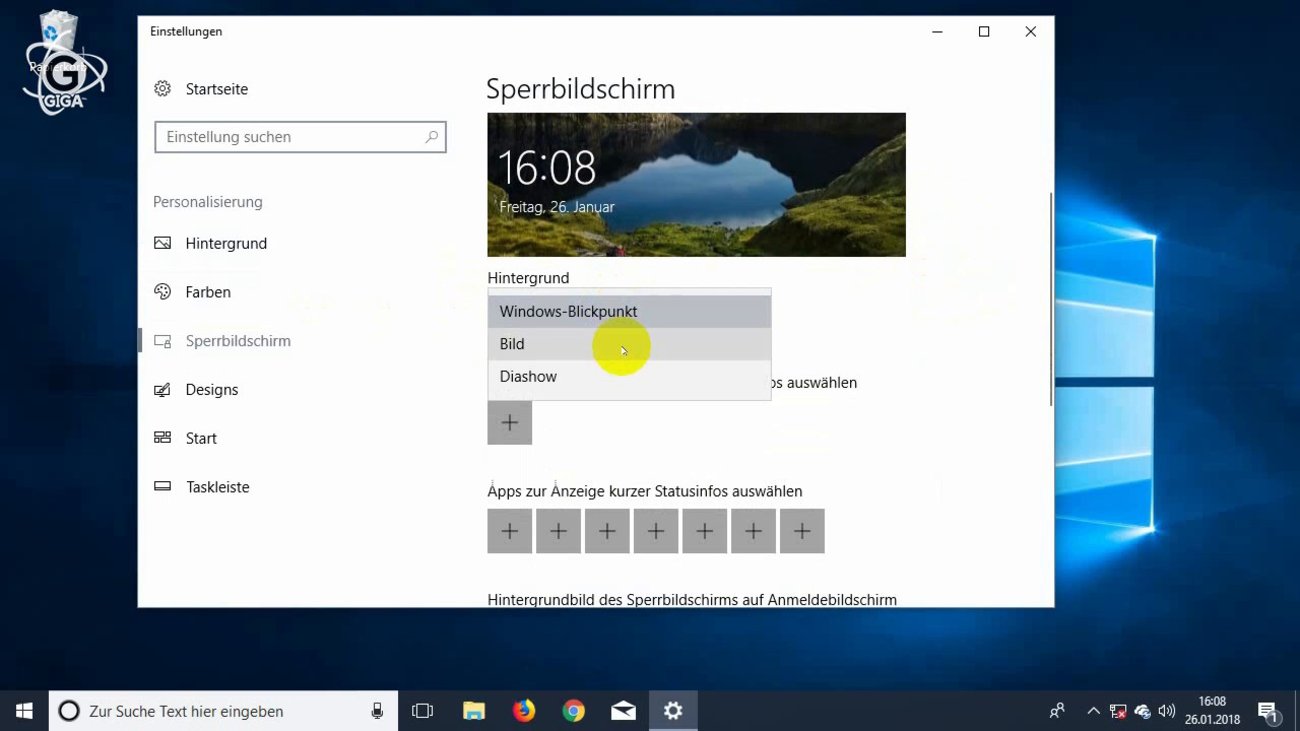 Windows 10: Sperrbildschirm ändern (Tutorial)