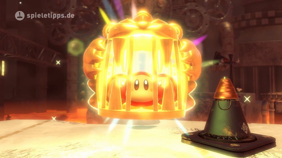 Kirby und das vergessene Land | Level 6-5: Showdown des Bestienrudels - Lösung