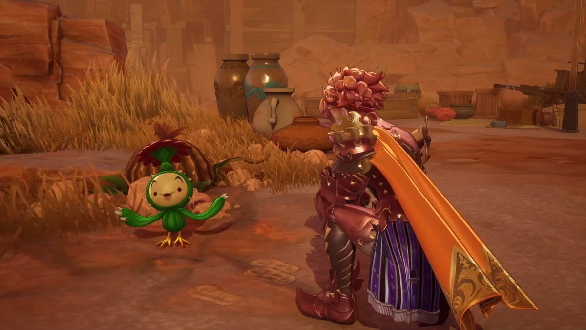 Visions of Mana: Kaktusfratz-Fundort in Gudju, Dorf der Erde Visions of Mana: Kaktusfratz-Fundort in Gudju, Dorf der Erde