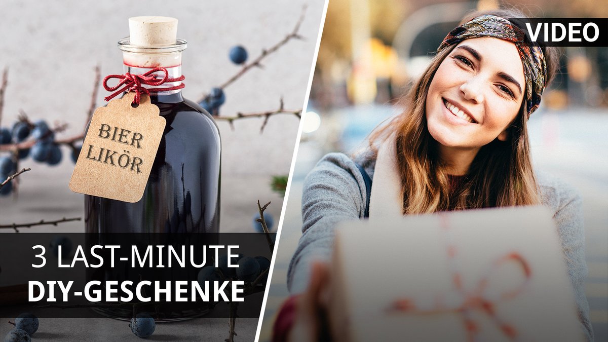 3 Last-Minute DIY-Geschenke 3 Last-Minute DIY-Geschenke