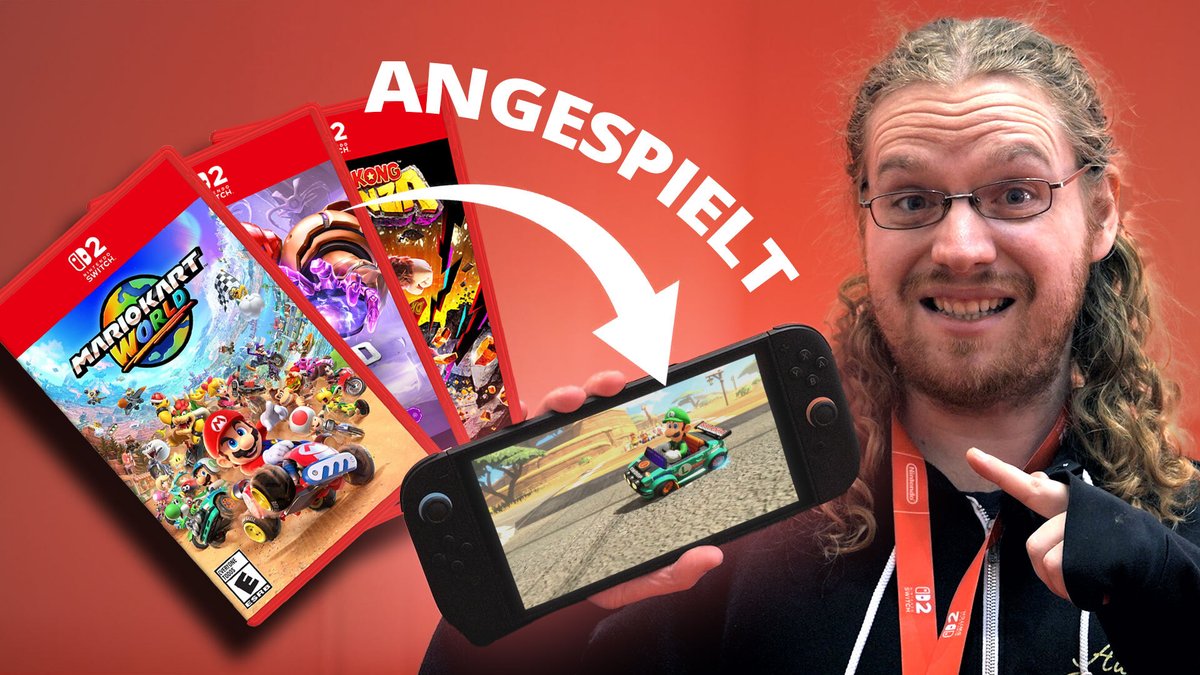 Nintendo Switch 2: Mario Kart World, Donkey Kong Bananza und mehr angespielt