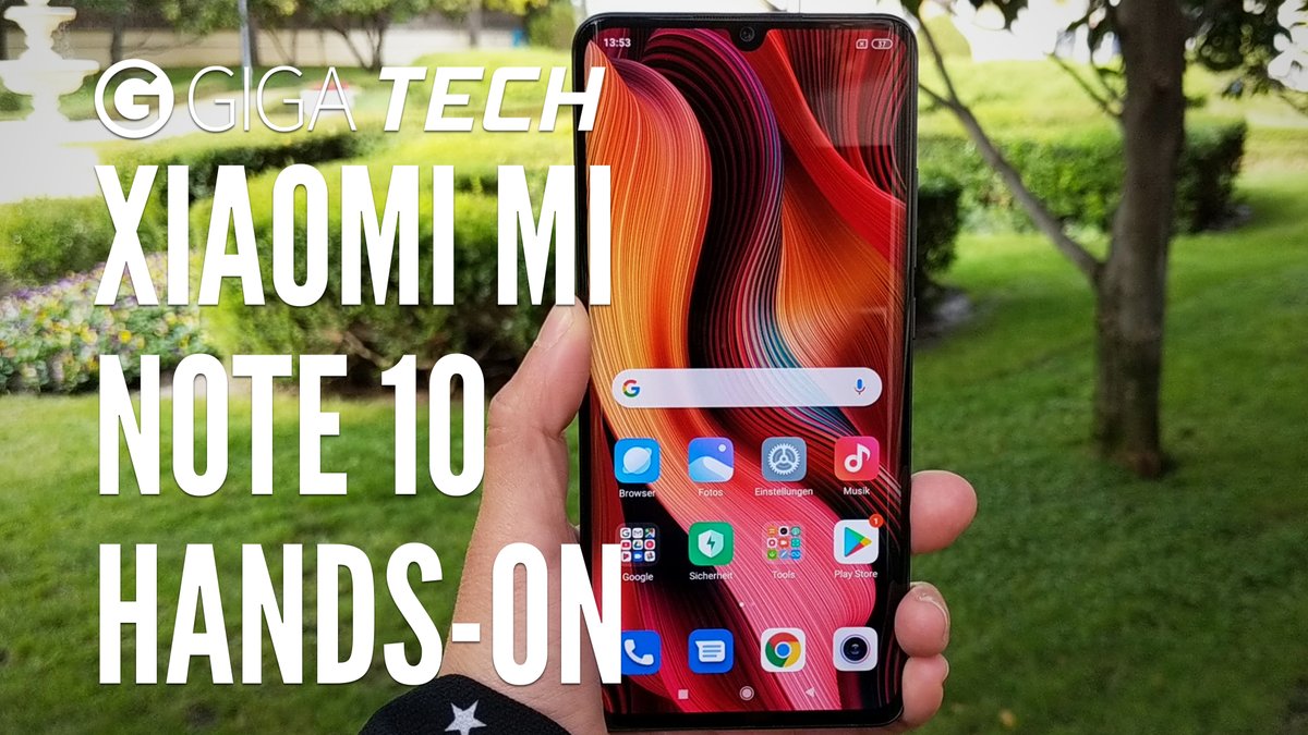 Xiaomi Mi Note 10 im Hands-On Xiaomi Mi Note 10 im Hands-On