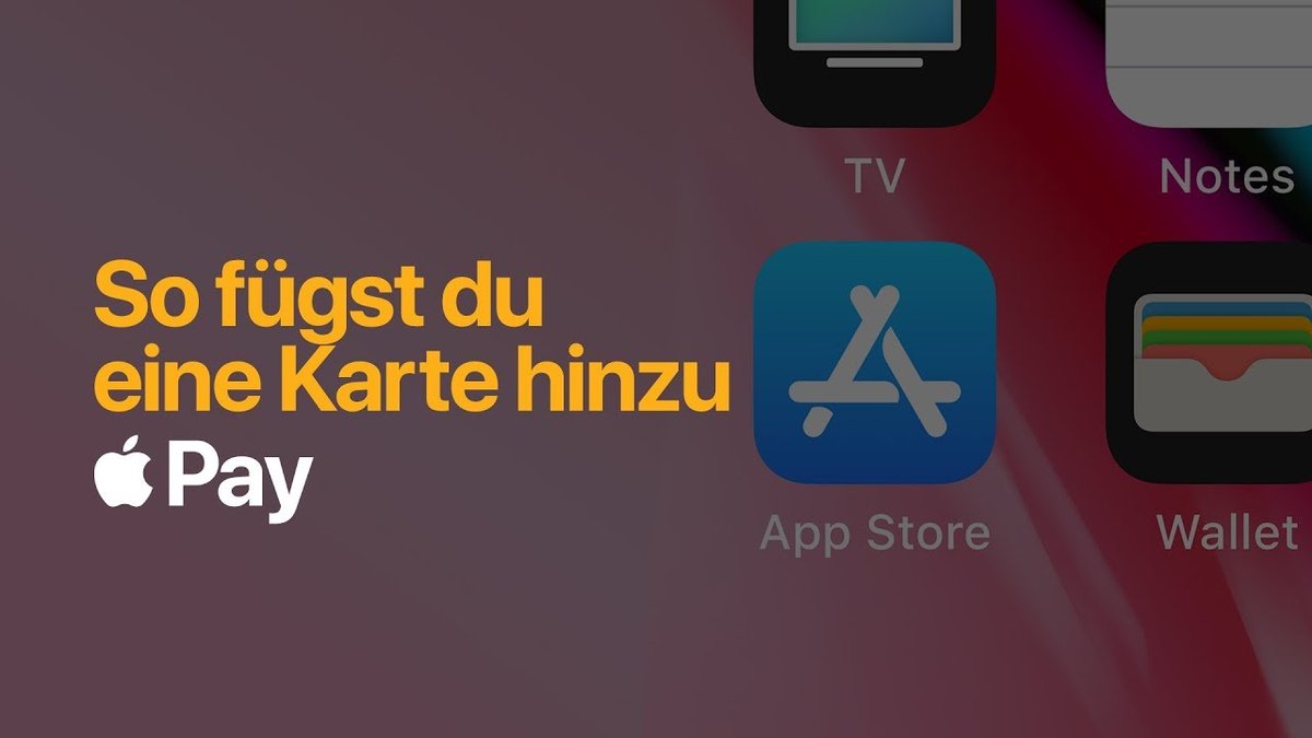 Apple erklärt zu Apple Pay: So fügst du eine Karte auf dem iPhone hinzu Apple erklärt zu Apple Pay: So fügst du eine Karte auf dem iPhone hinzu