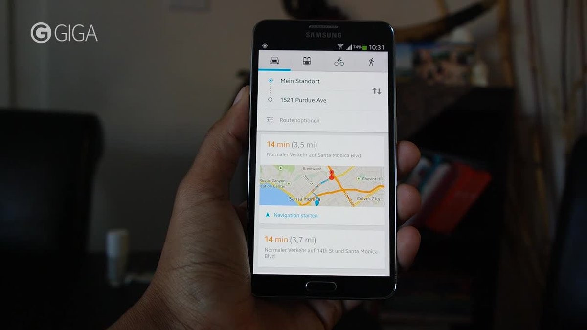 Google Maps: Sprachausgabe ändern