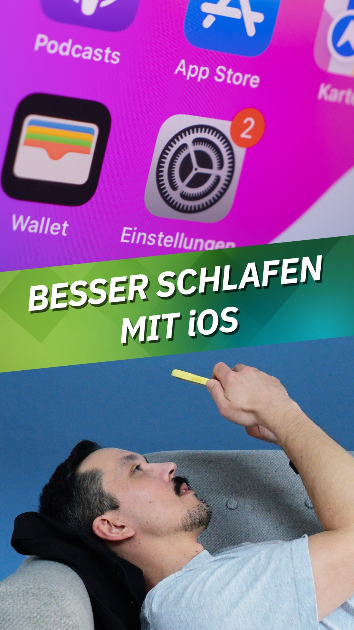3 Tipps für besseren Schlaf mit iOS