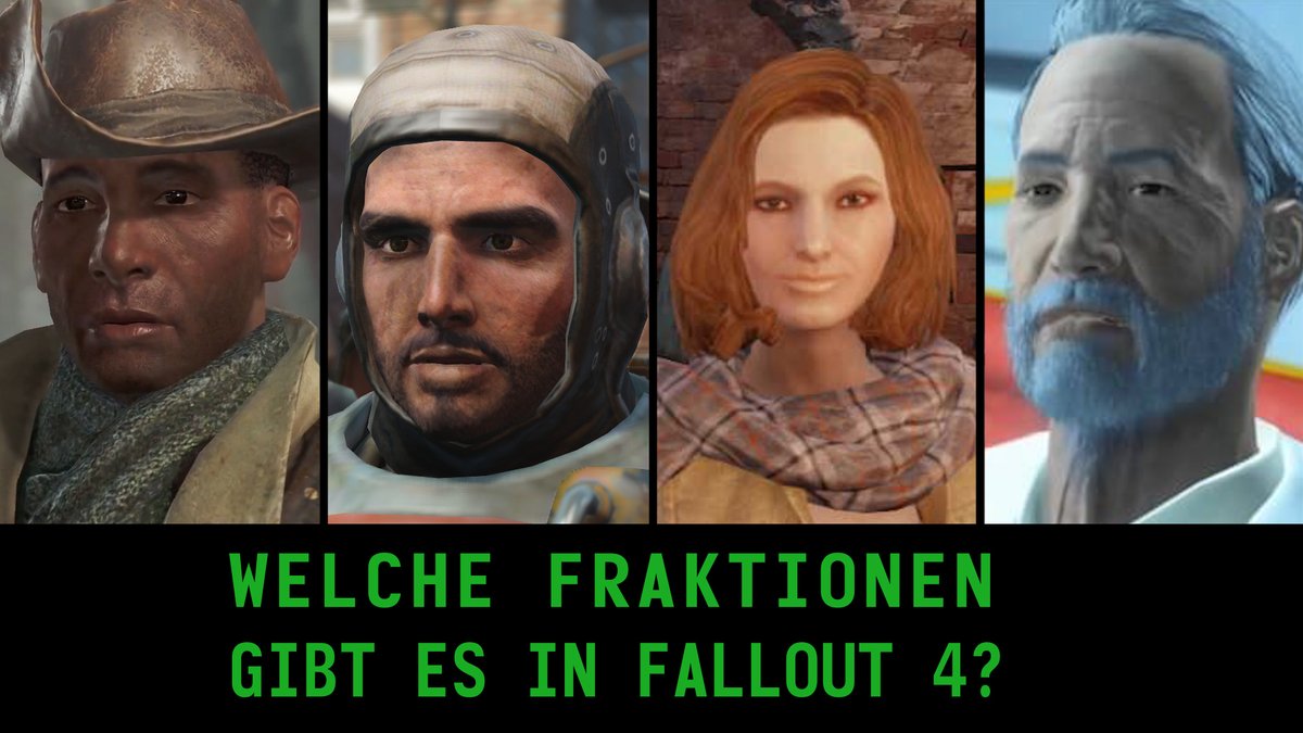 Fallout 4: Fraktionen im Überblick Fallout 4: Fraktionen im Überblick