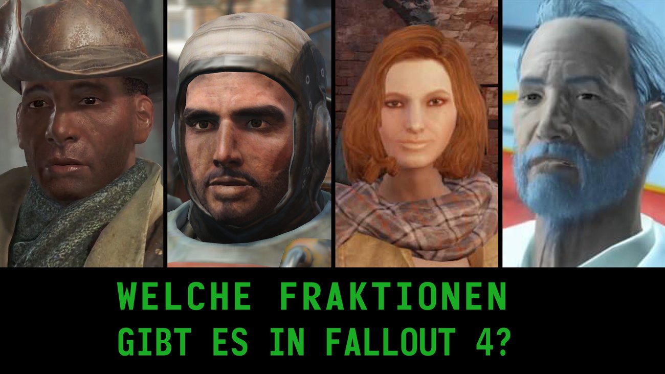 Fallout 4: Fraktionen im Überblick
