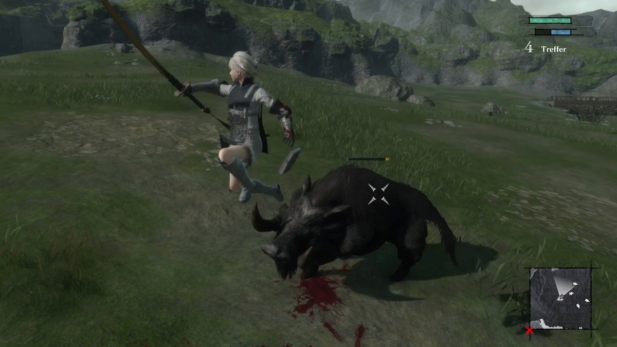 Nier Replicant | Das aggressive Wildschwein besiegen („Wildschweinjagd“) Nier Replicant | Das aggressive Wildschwein besiegen („Wildschweinjagd“)