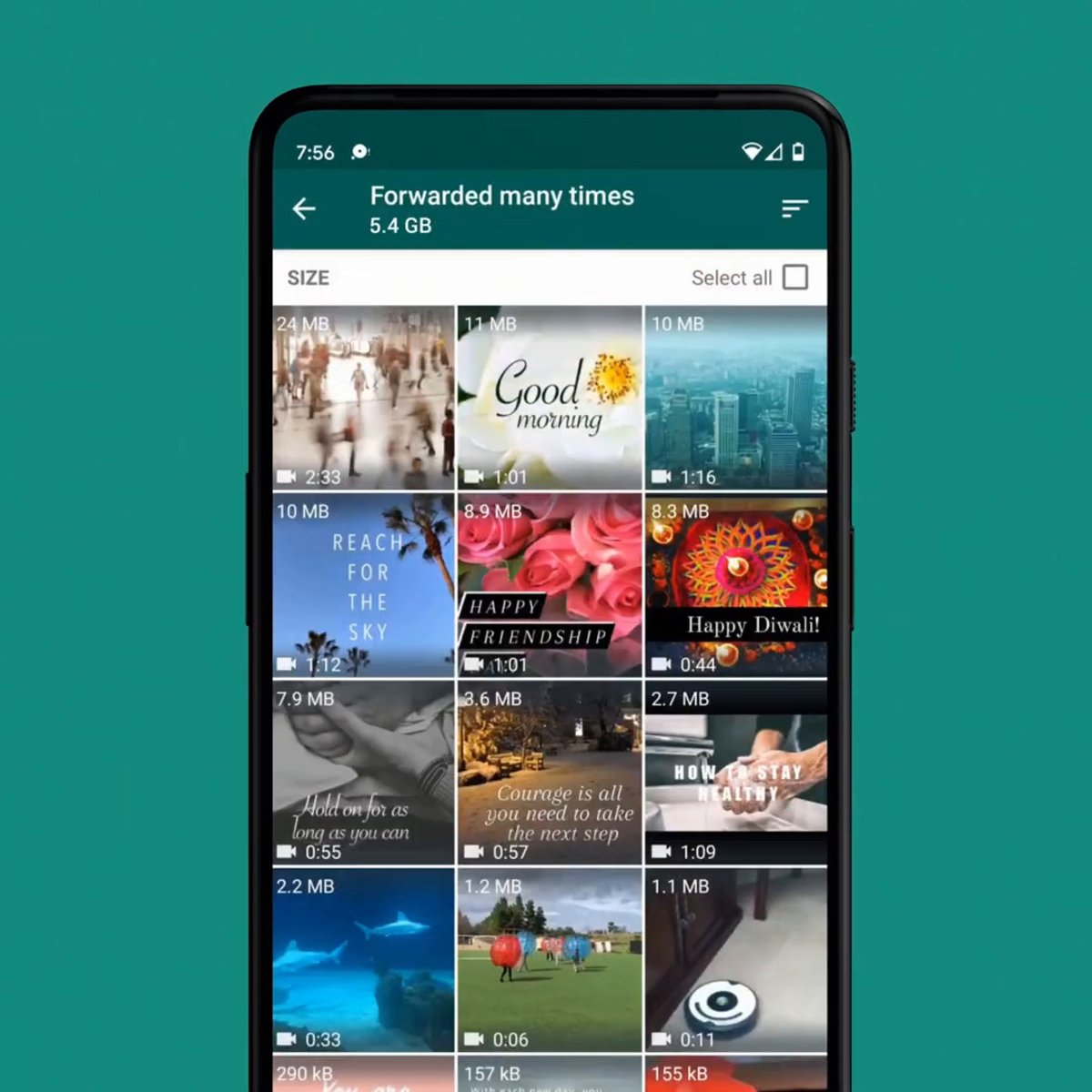 WhatsApp: Speicher verwalten WhatsApp: Speicher verwalten