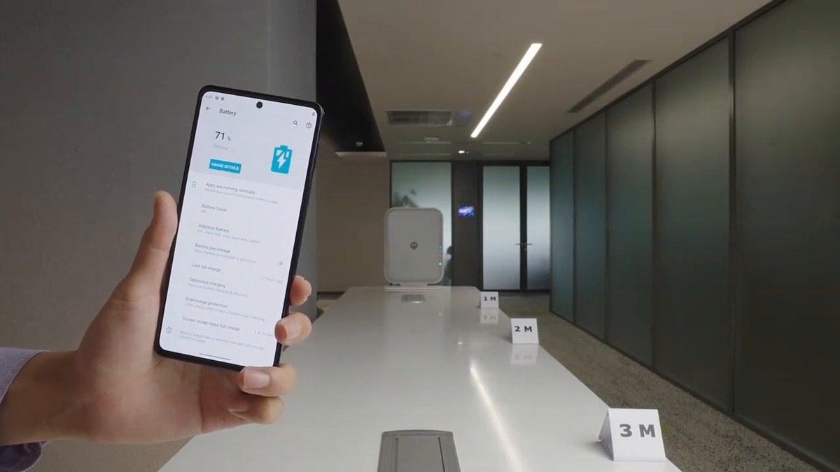 Motorola Space Charging: Komplett drahtloses Laden für Handys Motorola Space Charging: Komplett drahtloses Laden für Handys