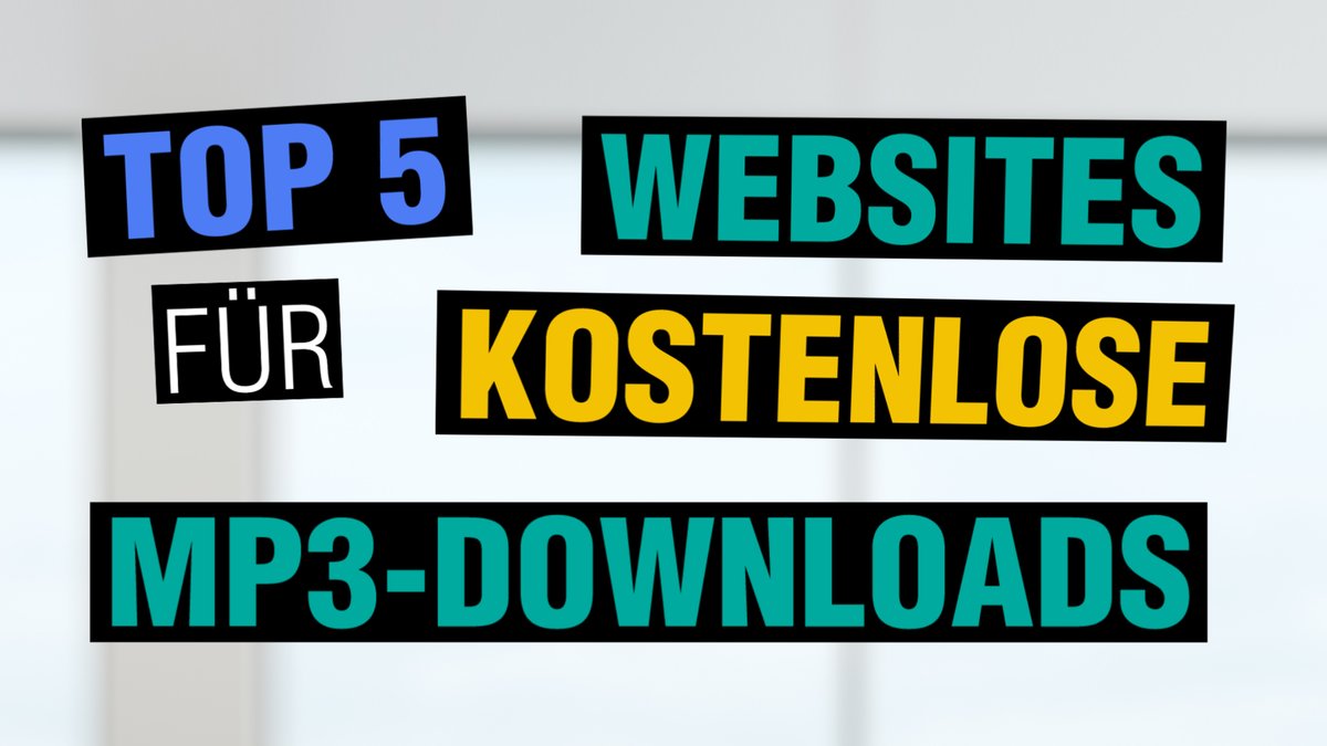 Top 5 Websites für legale Mp3-Downloads Top 5 Websites für legale Mp3-Downloads