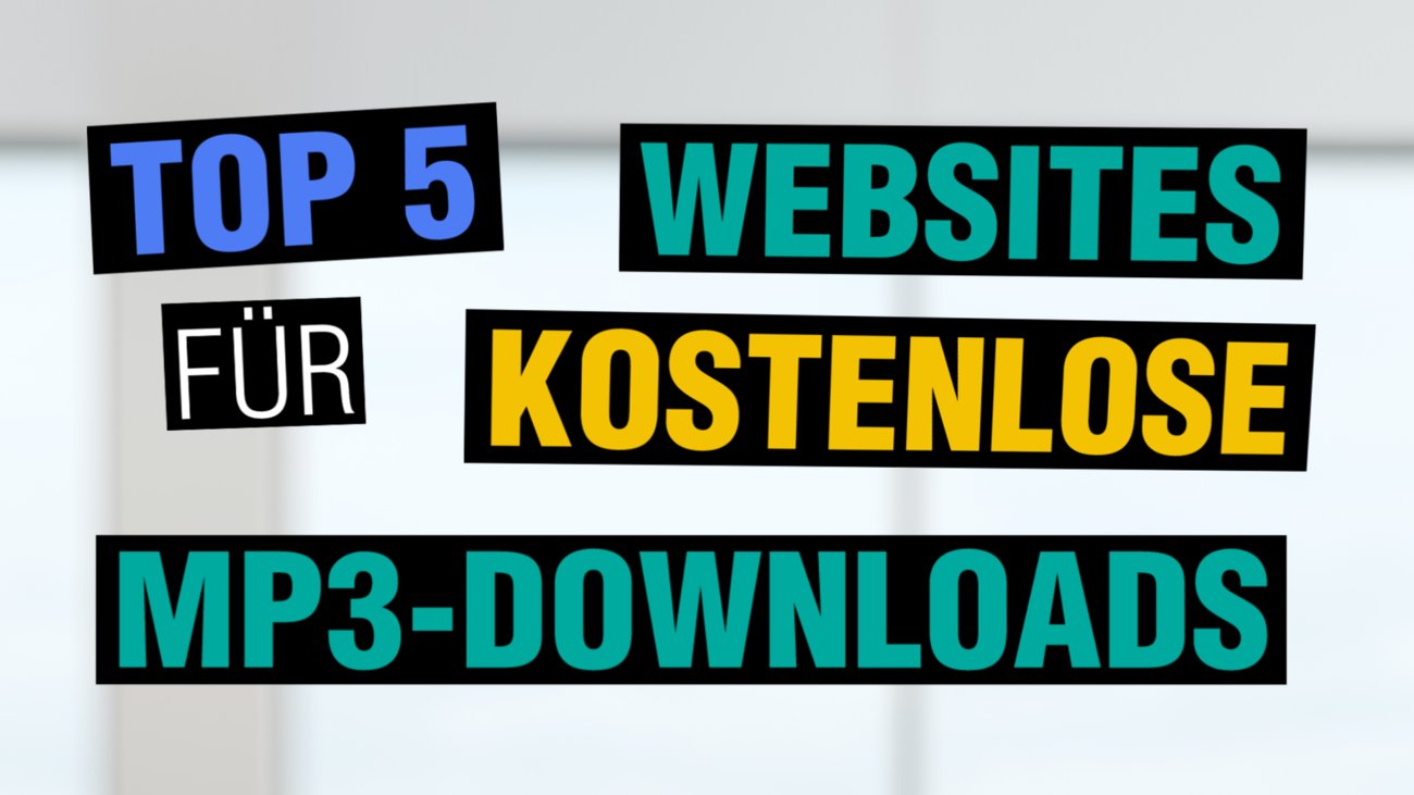 Top 5 Websites für legale Mp3-Downloads