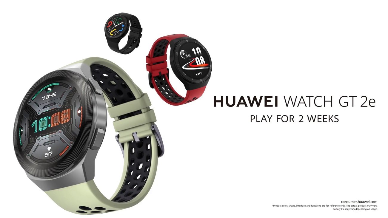 Huawei Watch GT2e vorgestellt