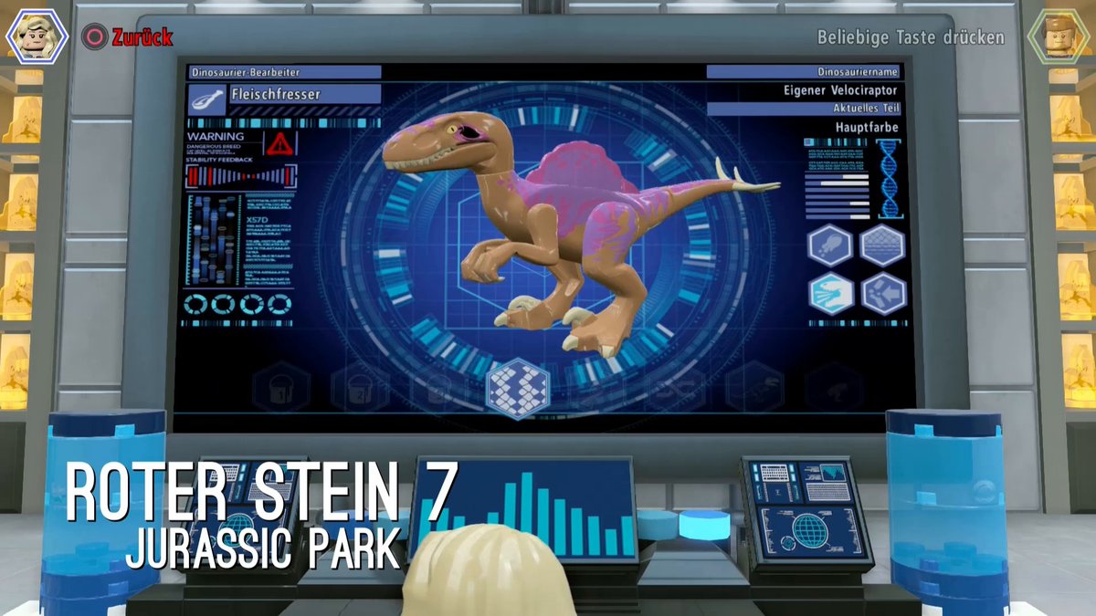 LEGO: Jurassic World - Rote Steine 1