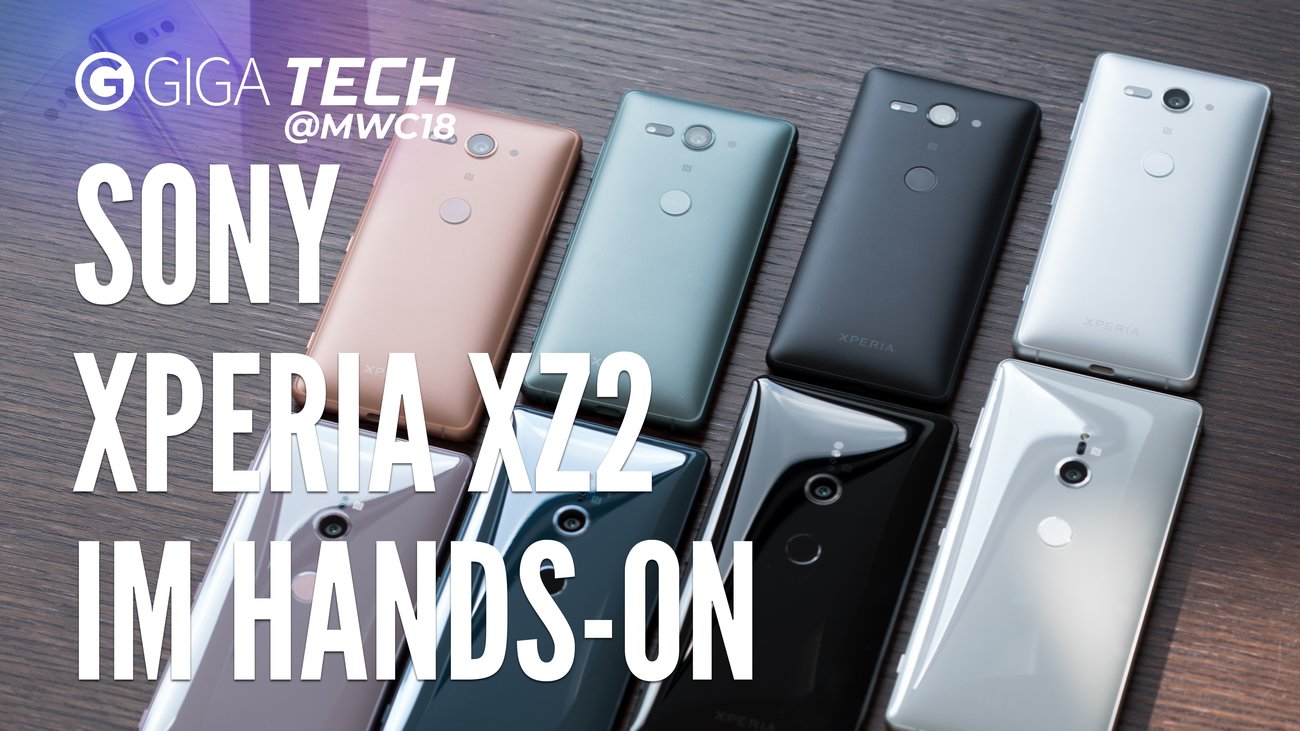 Sony Xperia XZ2 (Compact) im Hands-On