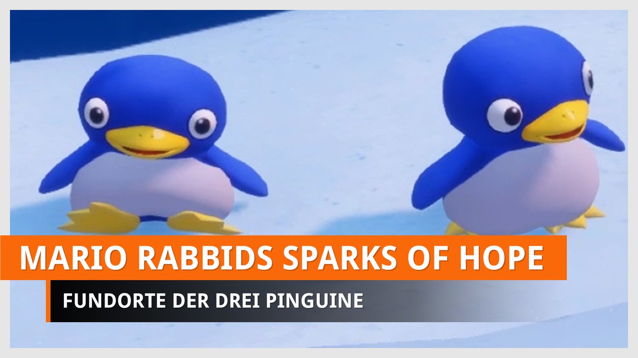 Mario + Rabbids Sparks of Hope: Alle Pinguine finden