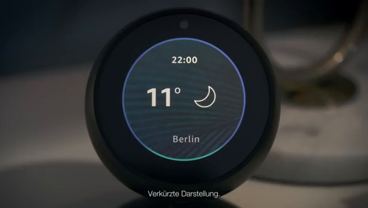 Amazon Echo Spot – Mini-Alexa mit Bildschirm vorgestellt Amazon Echo Spot – Mini-Alexa mit Bildschirm vorgestellt