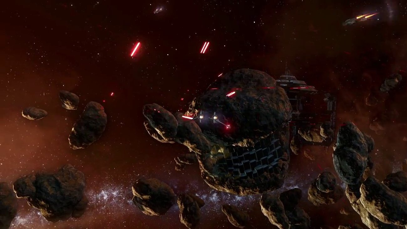 Ankündigungstrailer "Die Galaxis brennt"