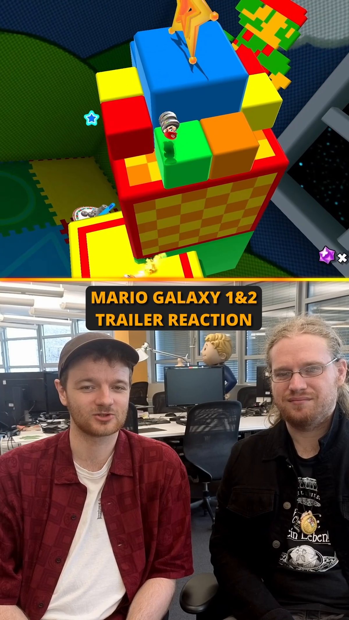 Mario Galaxy Direct Reaction Mario Galaxy Direct Reaction